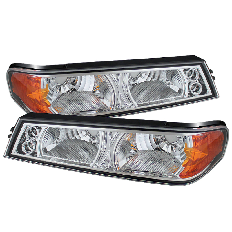 Chevrolet Colorado Bumper Lights - SPYDER - xTune - Chrome - `04-`12