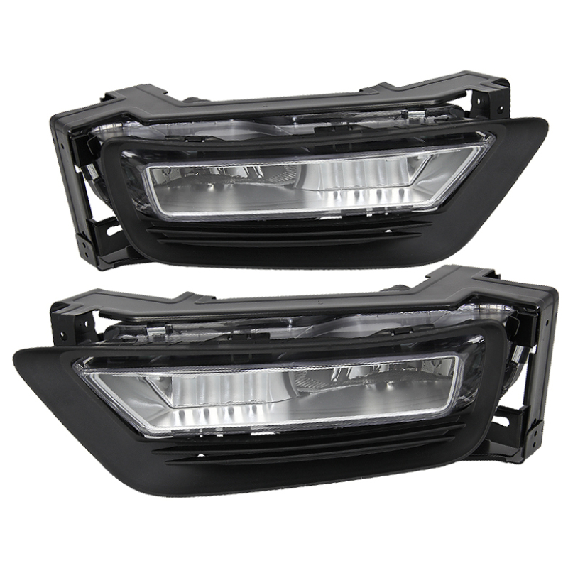Honda Accord Fog Lights - SPYDER - OEM w/Switch - Clear - `13-`15