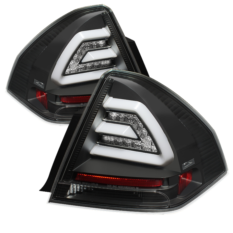 Chevrolet Impala LED Tail Lights - SPYDER - Black - `06-`13 Chevrolet Impala LED Tail Lights - SPYDER - Black - `06-`13