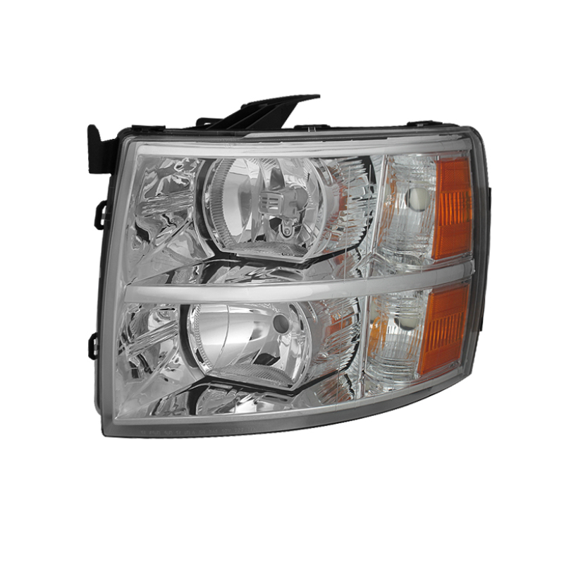 Chevrolet Silverado Headlight - Front Left - SPYDER - xTune Crystal - `07-`13 Chevrolet Silverado Headlight - Front Left - SPYDER - xTune Crystal - `07-`13