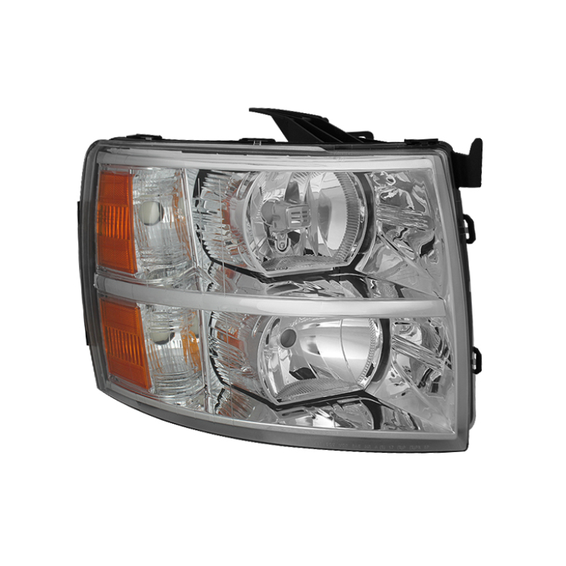Chevrolet Silverado 1500 Headlight - Right - SPYDER - xTune Crystal, OEM Style - `07-`13 Chevrolet Silverado 1500 Headlight - Right - SPYDER - xTune Crystal, OEM Style - `07-`13