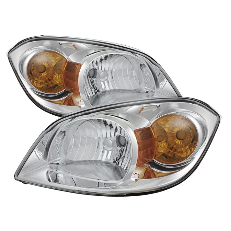 Chevrolet Cobalt Headlights - Front - SPYDER - xTune Crystal - Chrome - `05-`10