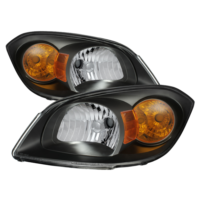 Chevrolet Cobalt Headlights - SPYDER - xTune Crystal - Black - `05-`10
