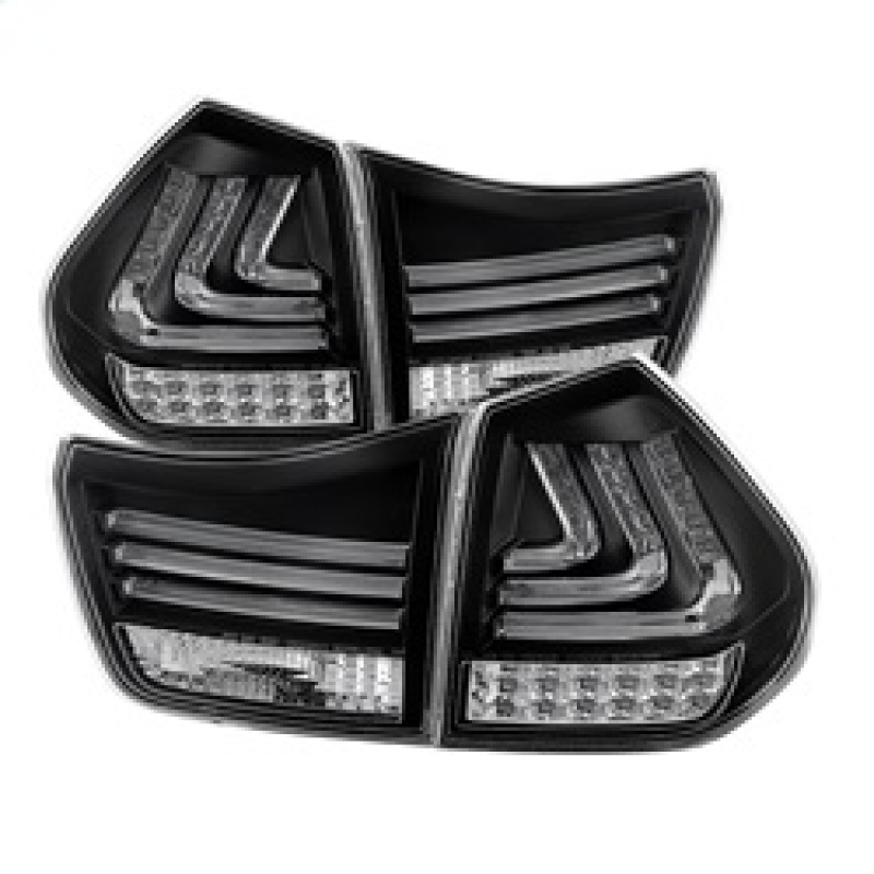 Lexus RX350 LED Tail Lights - SPYDER - Black - `04-`09 Lexus RX350 LED Tail Lights - SPYDER - Black - `04-`09