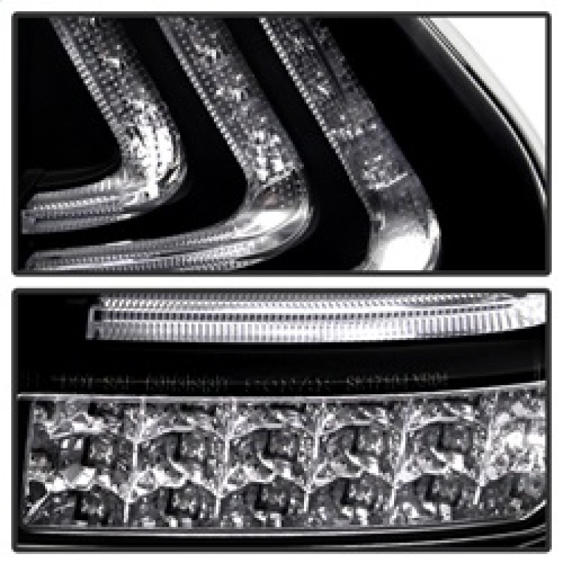 Lexus RX350 LED Tail Lights - SPYDER - Black - `04-`09