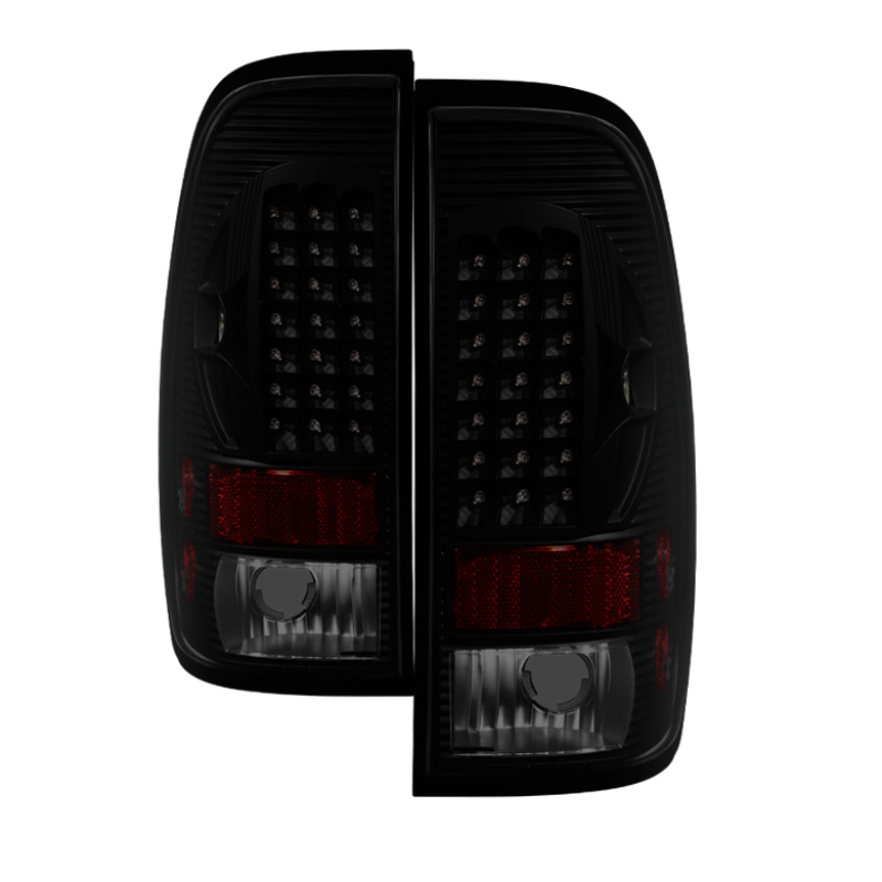 Ford F-250 Super Duty Tail Lights - Rear - SPYDER - xTune LED - Black Smoke - `99-`07 Ford F-250 Super Duty Tail Lights - Rear - SPYDER - xTune LED - Black Smoke - `99-`07