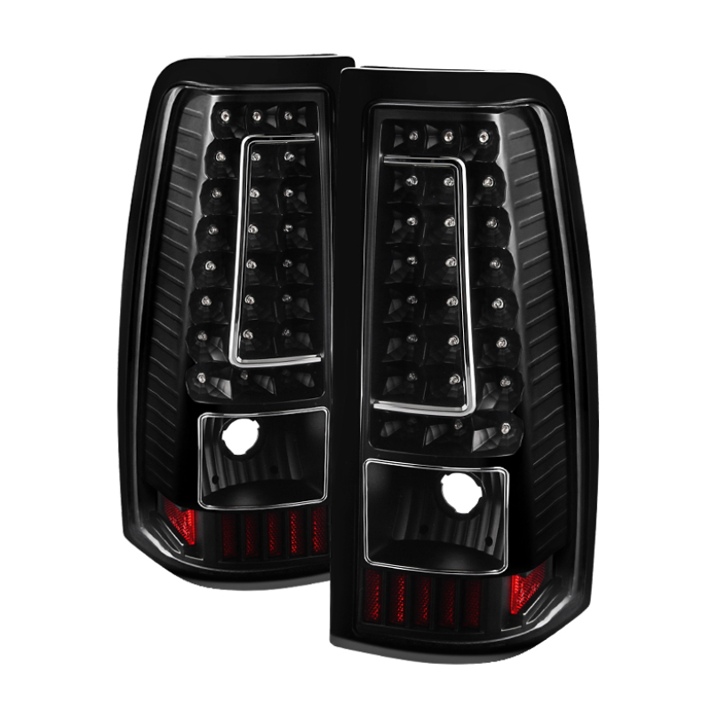 Chevrolet Silverado 3500 Tail Lights - Rear - SPYDER - xTune Version 2 LED - Black - `99-`02 Chevrolet Silverado 3500 Tail Lights - Rear - SPYDER - xTune Version 2 LED - Black - `99-`02