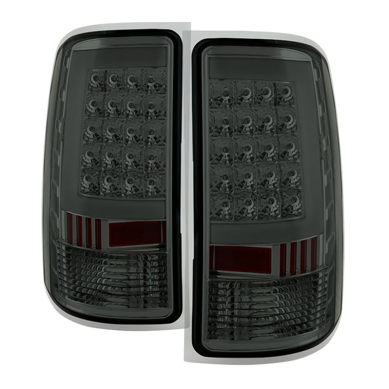 GMC Sierra Tail Lights - Rear - SPYDER - xTune LED - Smoke - `07-`13 GMC Sierra Tail Lights - Rear - SPYDER - xTune LED - Smoke - `07-`13