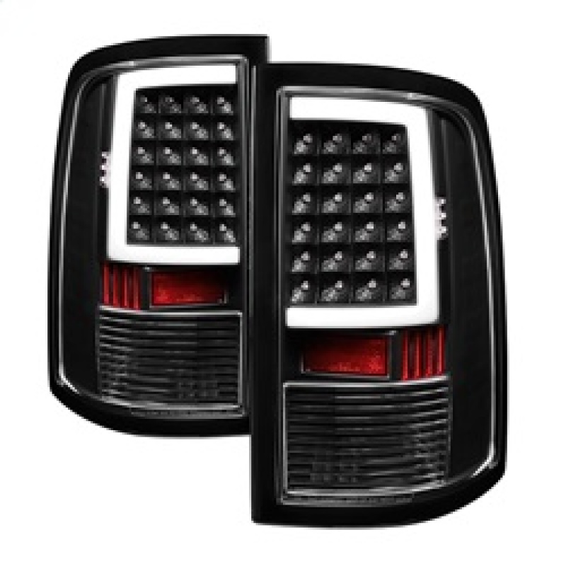 Dodge Ram 1500 Tail Lights - SPYDER - xTune Light Bar LED, Incandescent Model - Black - `09-`18 Dodge Ram 1500 Tail Lights - SPYDER - xTune Light Bar LED, Incandescent Model - Black - `09-`18