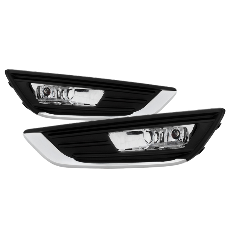 Ford Focus Fog Lights - SPYDER - W/Switch - Clear - `15-`16 Ford Focus Fog Lights - SPYDER - W/Switch - Clear - `15-`16