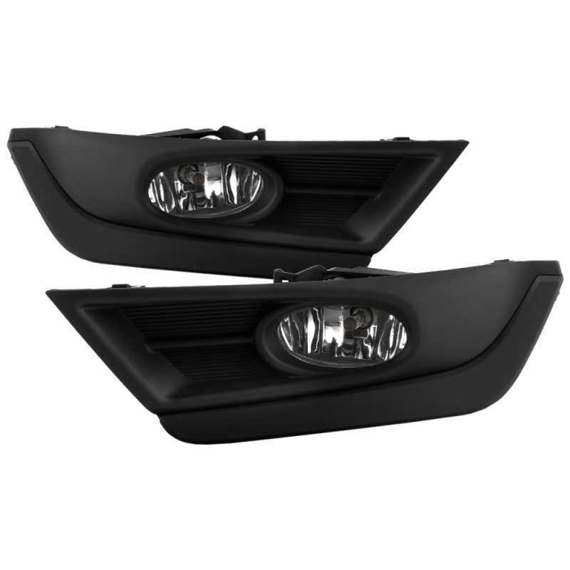 Honda CRV Fog Lights - SPYDER - OEM w/Switch & Cover - Clear - `17-`18 Honda CRV Fog Lights - SPYDER - OEM w/Switch & Cover - Clear - `17-`18