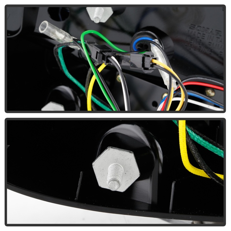 Porsche 987 Cayman LED Tail Lights - SPYDER - Sequential Signal - Smoke - `09-`12