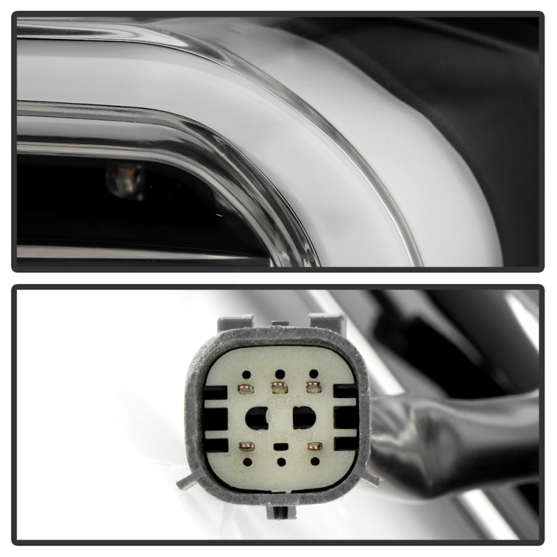 Chevrolet Camaro LED Tail Lights - SPYDER - Halogen LED, Sequential Turn Signal - Black - `16-`18