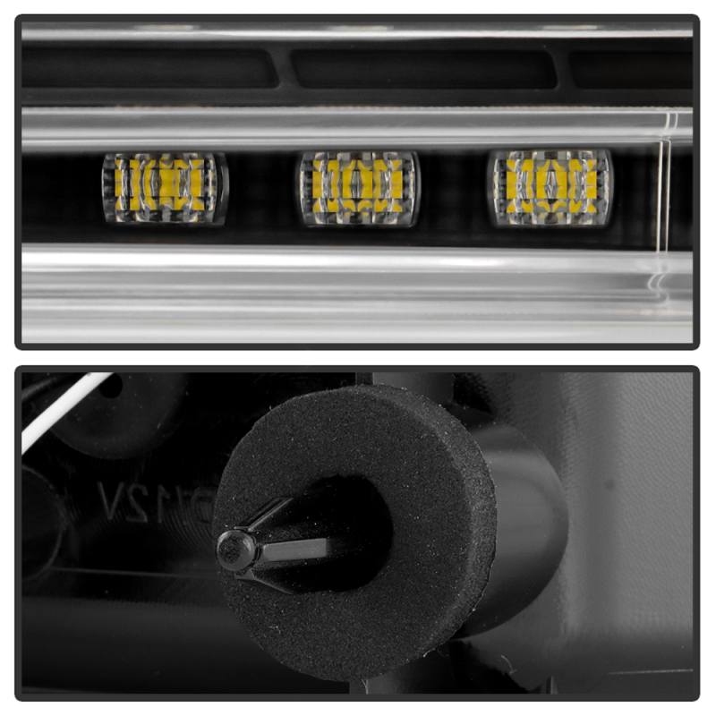 Chevrolet Camaro LED Tail Lights - SPYDER - Halogen LED, Sequential Turn Signal - Black - `16-`18