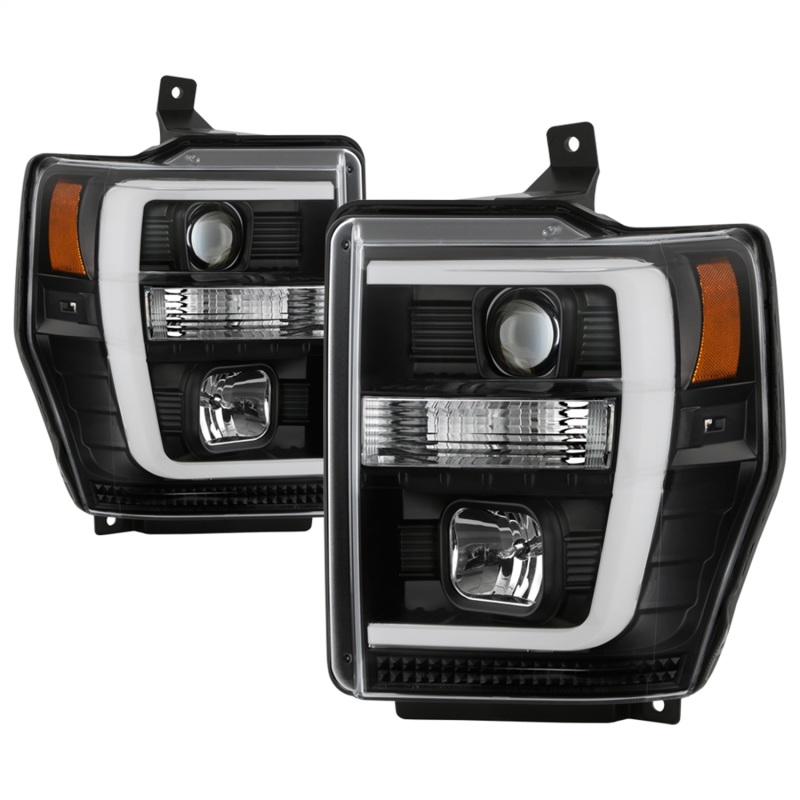 Ford F-350 Headlights - SPYDER - Spyder Platinum Series V2 High-Power LED Module - Black - `08-`10 Ford F-350 Headlights - SPYDER - Spyder Platinum Series V2 High-Power LED Module - Black - `08-`10