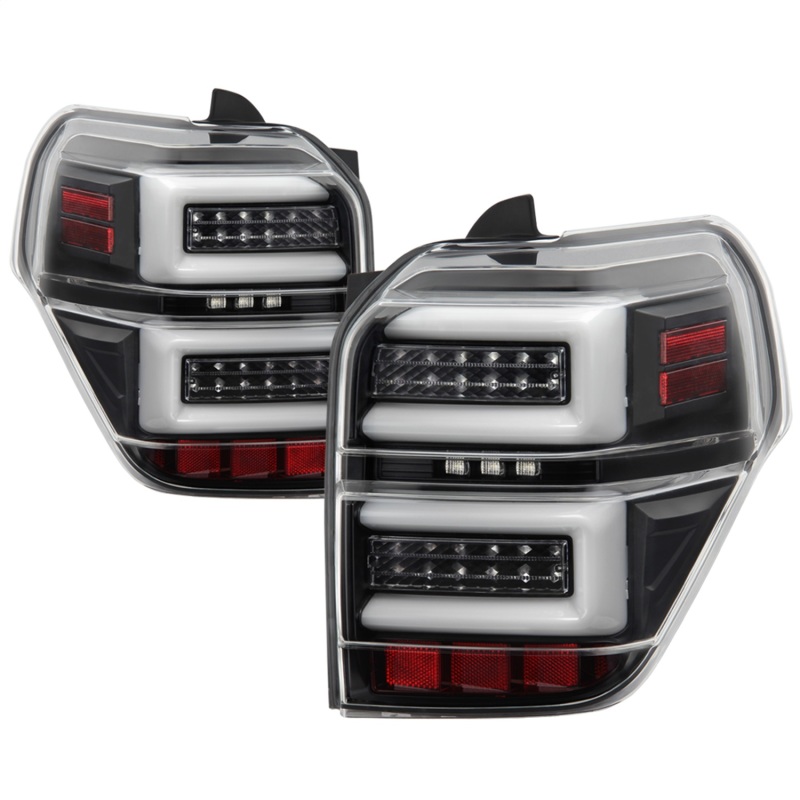 Toyota 4Runner LED Tail Lights - SPYDER - Sequential Turn Signal - Black - `10-`14 Toyota 4Runner LED Tail Lights - SPYDER - Sequential Turn Signal - Black - `10-`14