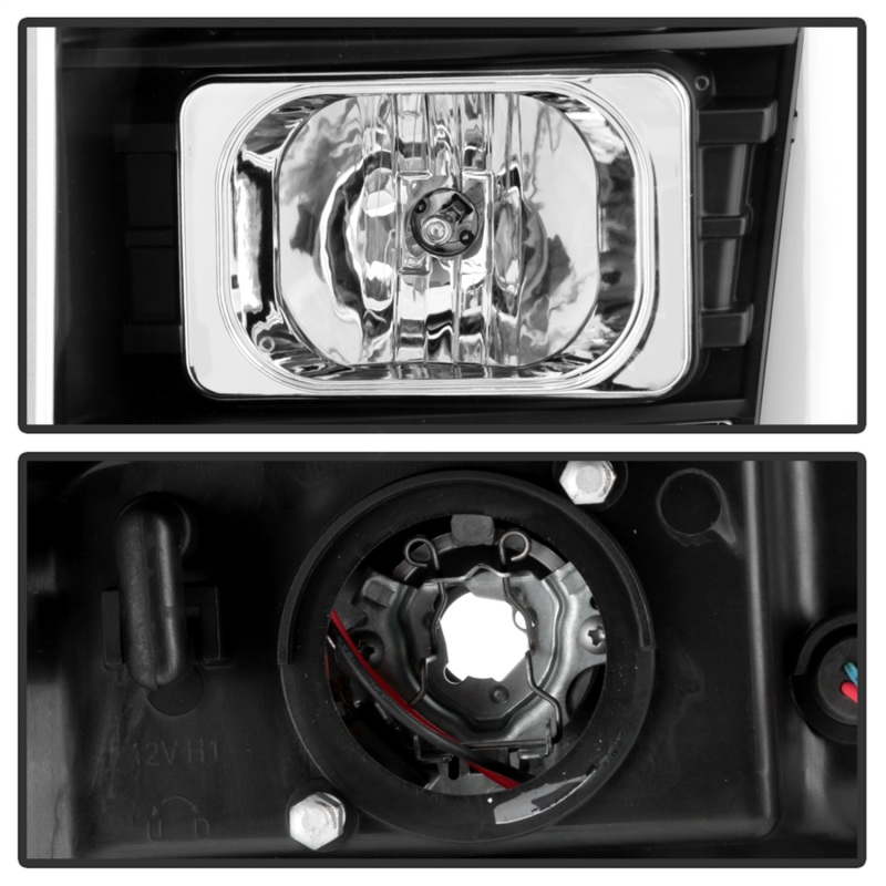Ford F350 Headlights - SPYDER - Platinum Series V2 High-Power LED Module - Black - `11-`16