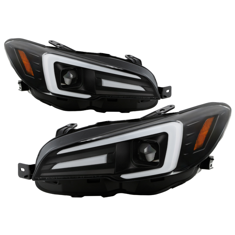 Subaru Impreza Headlights - SPYDER - Spyder Signature Series, Halogen Model, Projector Headlights - Black - `15-`20 Subaru Impreza Headlights - SPYDER - Spyder Signature Series, Halogen Model, Projector Headlights - Black - `15-`20