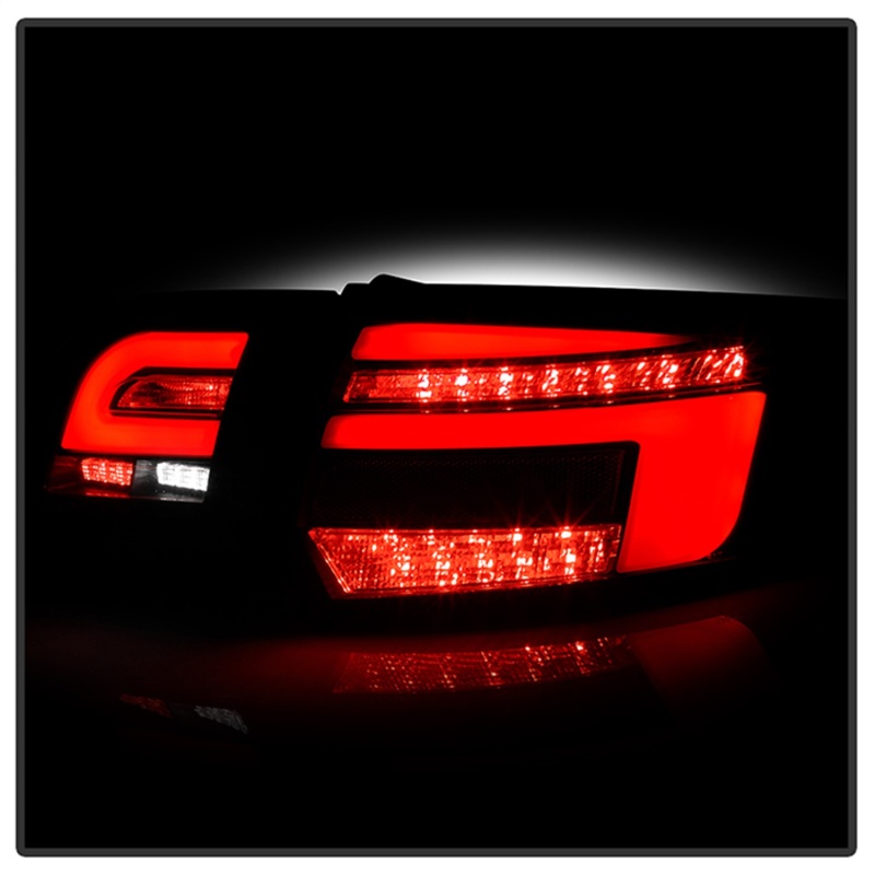 Audi A3 LED Tail Lights - SPYDER - Black - `09-`13