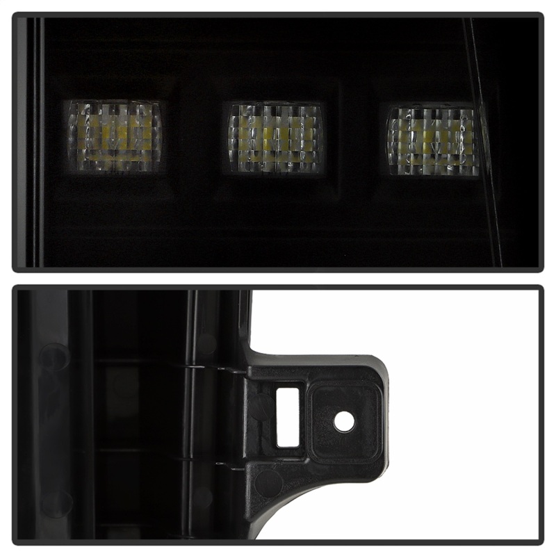 Chevrolet Suburban LED Tail Lights - Rear - SPYDER - Light Bar - Black Smoke - `15-`20