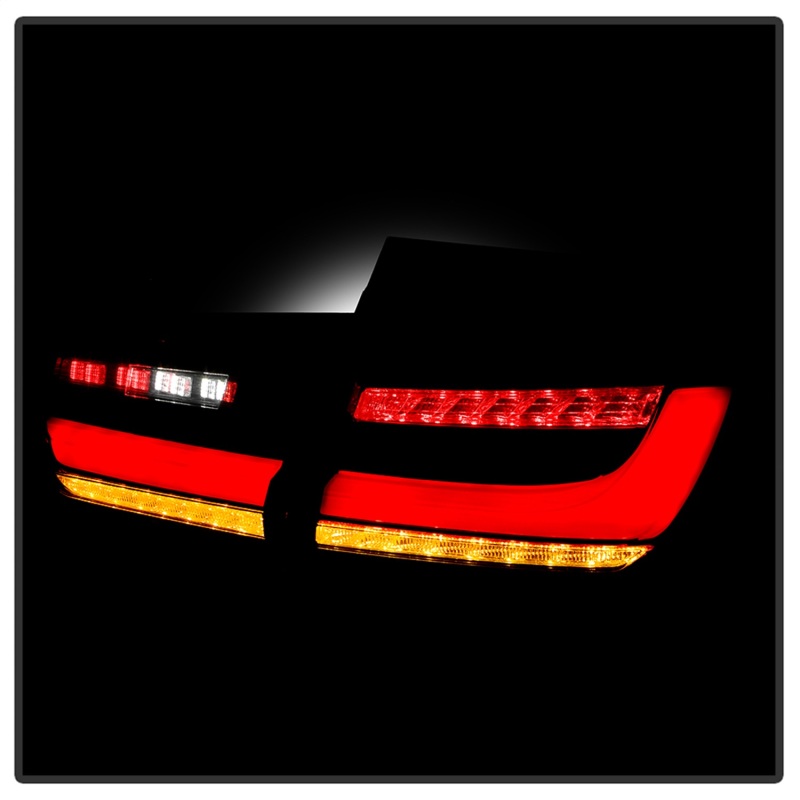 BMW 3 Series F30 LED Tail Lights - SPYDER - Apex Series - Red Clear - `12-`18