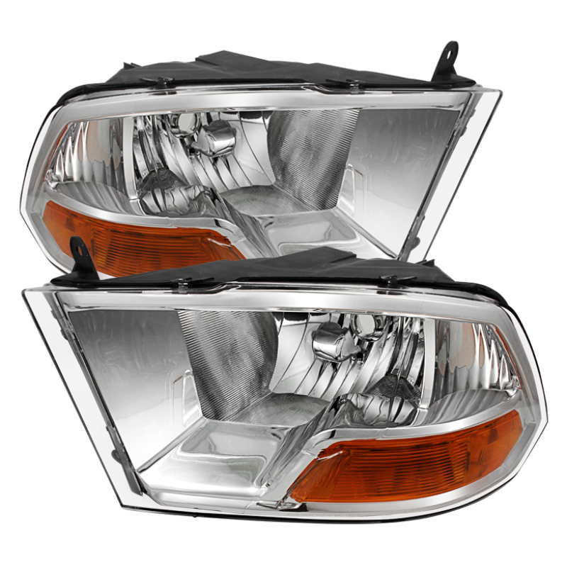 Ram 1500 Headlights - Front - SPYDER - xTune Crystal, Non-Quad - Chrome - `11-`12 Ram 1500 Headlights - Front - SPYDER - xTune Crystal, Non-Quad - Chrome - `11-`12