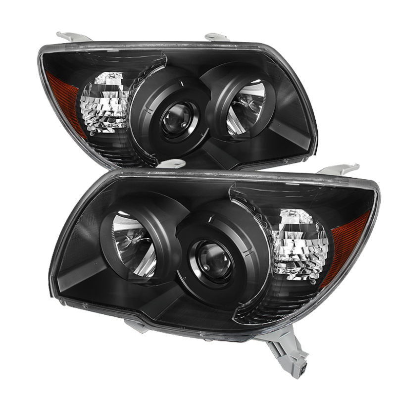 Toyota 4Runner Headlights - Front - SPYDER - xTune Crystal - Black - `06-`09 Toyota 4Runner Headlights - Front - SPYDER - xTune Crystal - Black - `06-`09