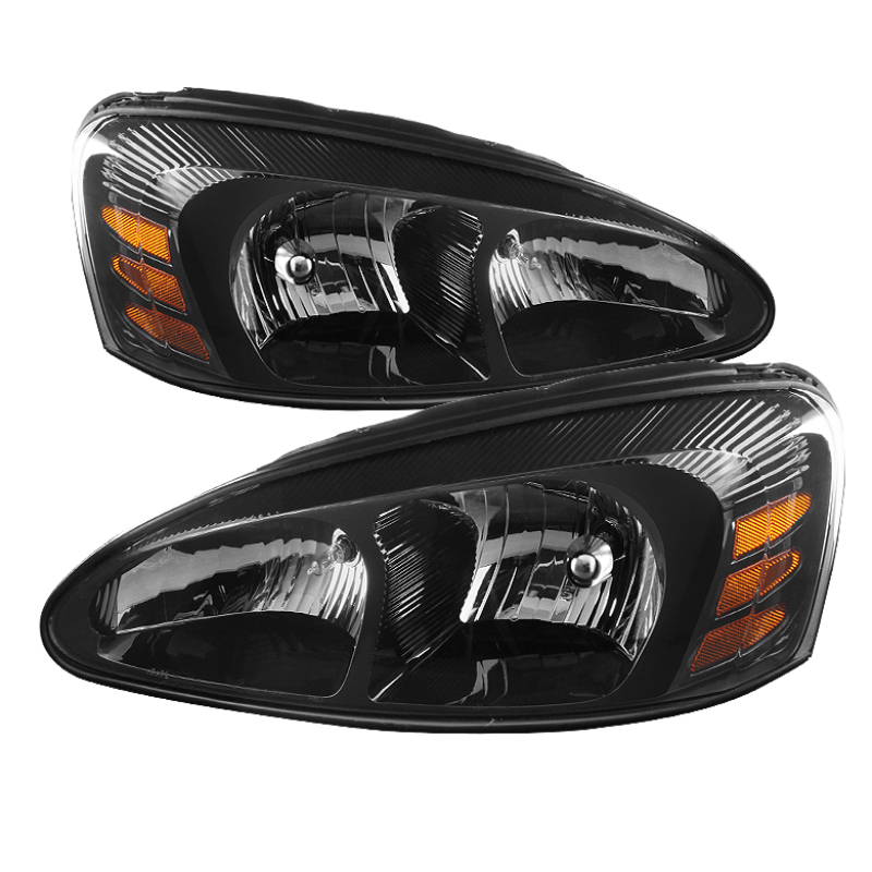 Pontiac Grand Prix Headlights - SPYDER - xTune Crystal - Black - `04-`08 Pontiac Grand Prix Headlights - SPYDER - xTune Crystal - Black - `04-`08