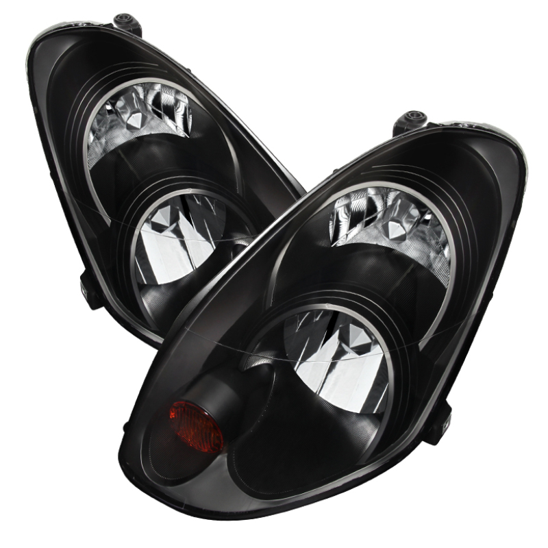 Infiniti G35 Headlights - Front - SPYDER - xTune Crystal, HID/Xenon Model Only - Black - `05-`06 Infiniti G35 Headlights - Front - SPYDER - xTune Crystal, HID/Xenon Model Only - Black - `05-`06