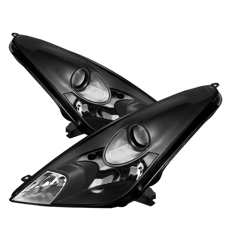 Toyota Celica Headlights - Front - SPYDER - xTune Crystal (Halogen Only) - Black - `00-`05 Toyota Celica Headlights - Front - SPYDER - xTune Crystal (Halogen Only) - Black - `00-`05