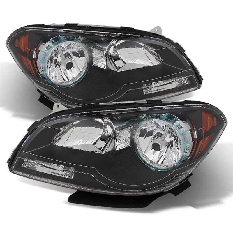 Chevrolet Malibu Headlights - Front - SPYDER - xTune Crystal - Black - `08-`12 Chevrolet Malibu Headlights - Front - SPYDER - xTune Crystal - Black - `08-`12