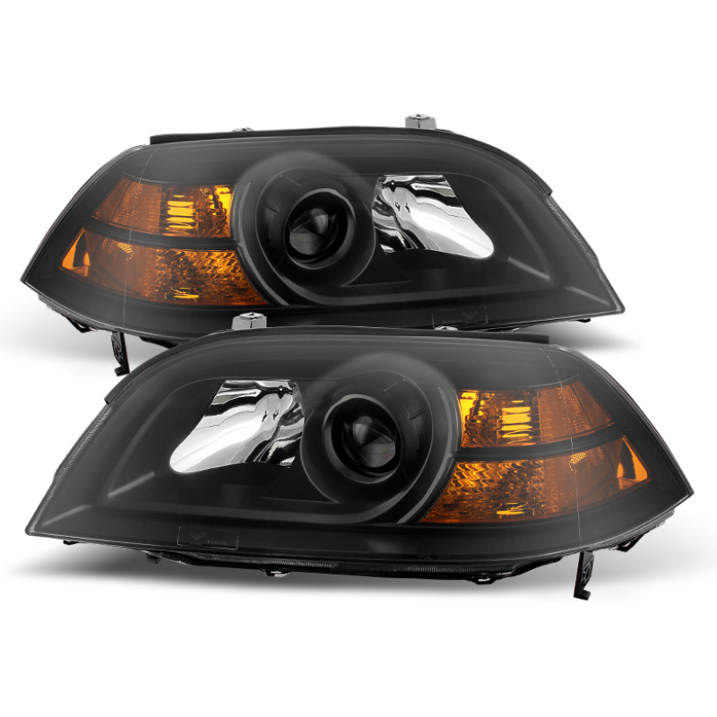 Acura MDX Headlights - Front - SPYDER - xTune Crystal - Black - `04-`06