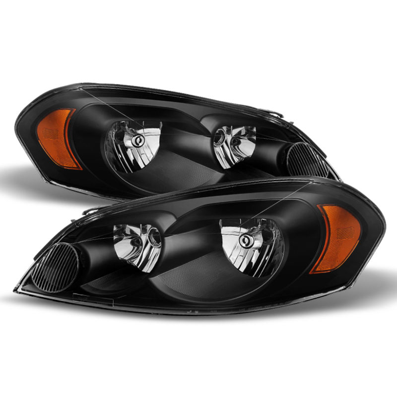Chevrolet Monte Carlo Headlights - SPYDER - xTune Crystal - Black - `06-`07 Chevrolet Monte Carlo Headlights - SPYDER - xTune Crystal - Black - `06-`07