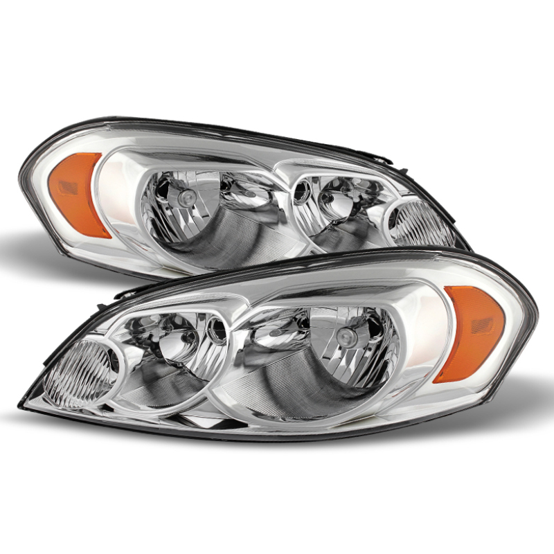 Chevrolet Impala Headlights - SPYDER - xTune Crystal - Chrome - `06-`13 Chevrolet Impala Headlights - SPYDER - xTune Crystal - Chrome - `06-`13