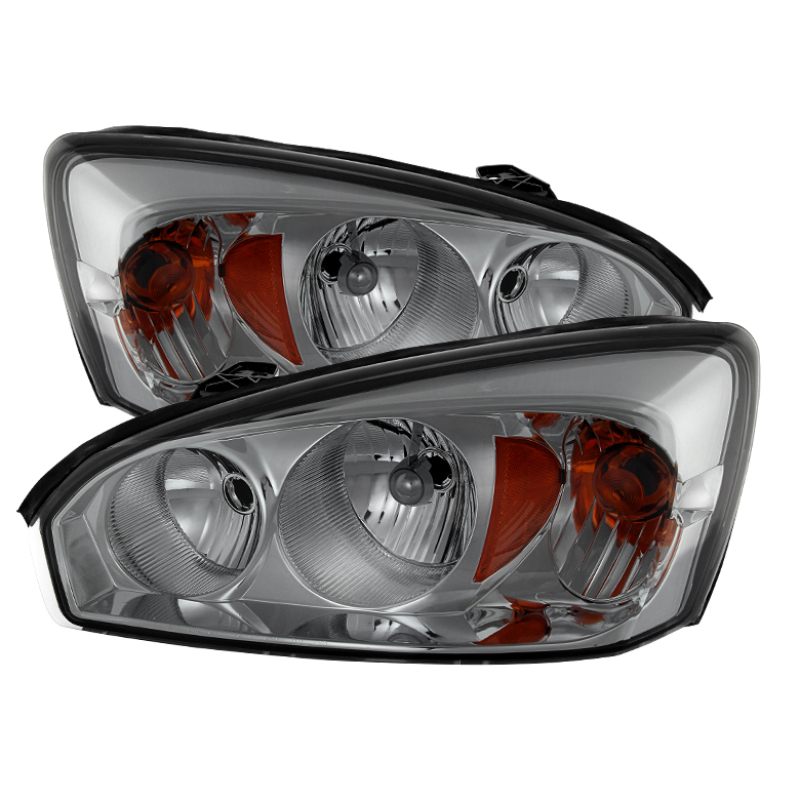 Chevrolet Malibu Headlights - Front - SPYDER - xTune Crystal - Smoked - `04-`08 Chevrolet Malibu Headlights - Front - SPYDER - xTune Crystal - Smoked - `04-`08