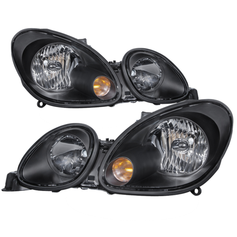 Lexus GS300 Headlights - Front - SPYDER - xTune Crystal (Halogen Only) - Black - `98-`05 Lexus GS300 Headlights - Front - SPYDER - xTune Crystal (Halogen Only) - Black - `98-`05