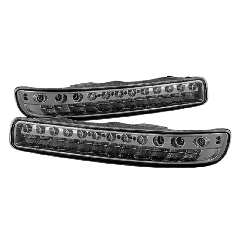 GMC Sierra Bumper Lights - SPYDER - xTune Full LED - Smoke - `99-`06 GMC Sierra Bumper Lights - SPYDER - xTune Full LED - Smoke - `99-`06