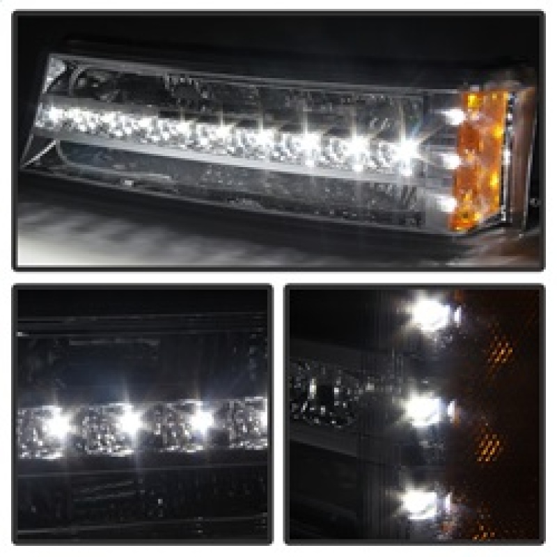 Chevrolet Silverado Bumper Lights - SPYDER - xTune LED - Chrome - `03-`06