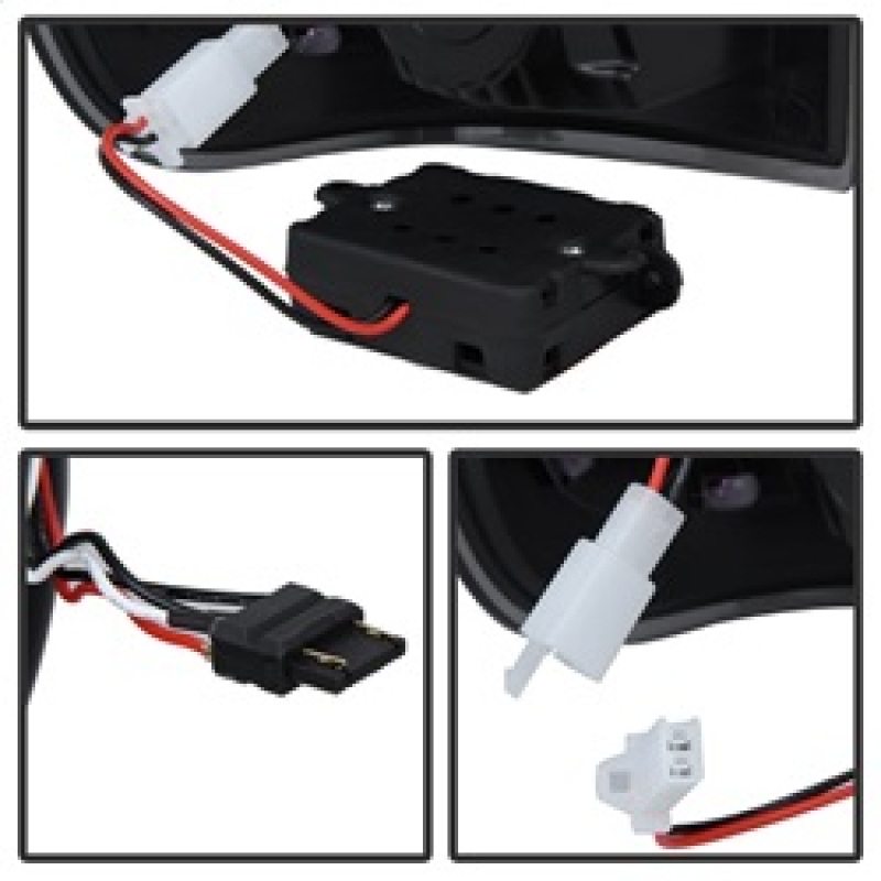 Ford F-250 Super Duty Tail Lights - Rear - SPYDER - xTune LED - Black - `08-`15