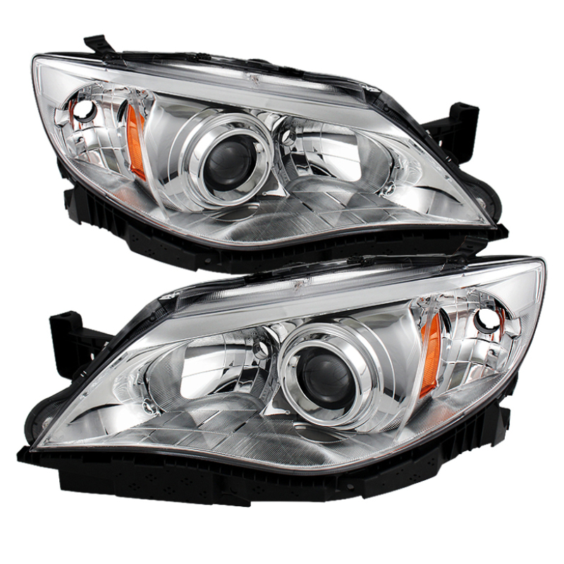 Subaru Impreza Headlights - SPYDER - HD-JH-SI08-AM-C - Chrome - `08-`14 Subaru Impreza Headlights - SPYDER - HD-JH-SI08-AM-C - Chrome - `08-`14