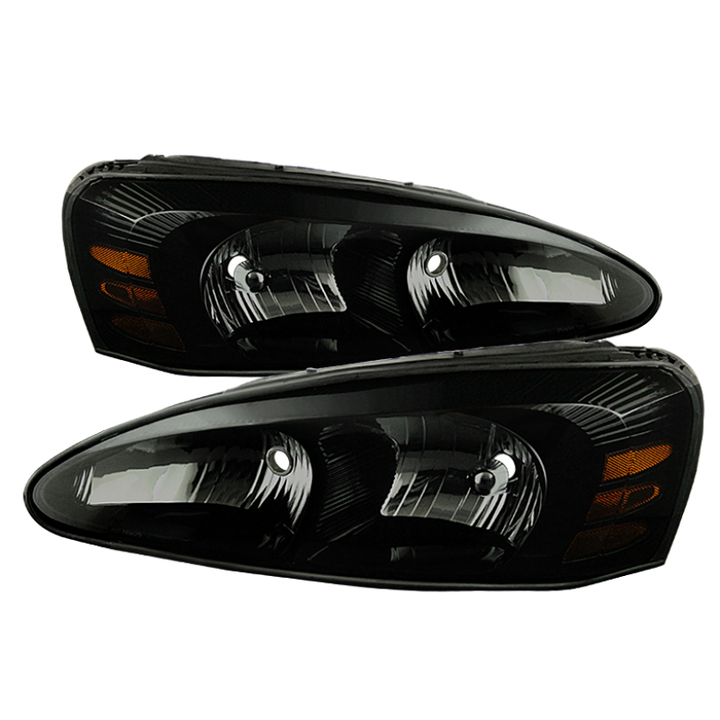 Pontiac Grand Prix Headlights - Front - SPYDER - xTune Crystal - Black Smoke - `04-`08 Pontiac Grand Prix Headlights - Front - SPYDER - xTune Crystal - Black Smoke - `04-`08