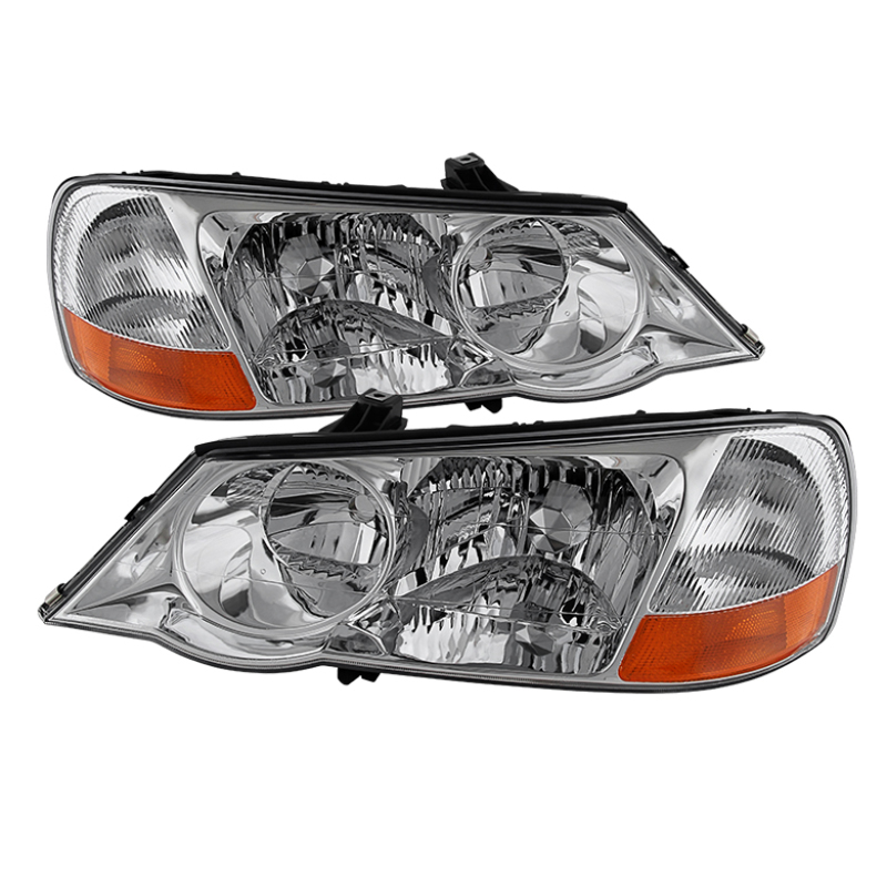 Acura TL Headlights - Front - SPYDER - xTune OEM Style (HID) - Chrome - `02-`03