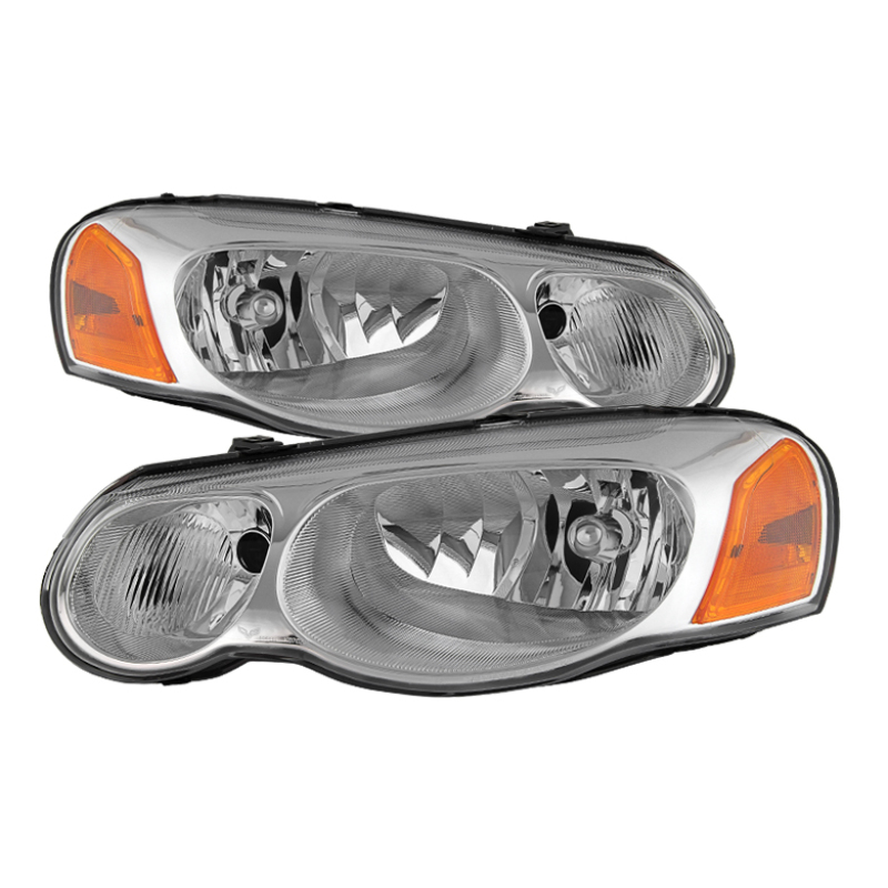 Chrysler Sebring Headlights - Front - SPYDER - xTune OEM Style - Chrome - `04-`06 Chrysler Sebring Headlights - Front - SPYDER - xTune OEM Style - Chrome - `04-`06