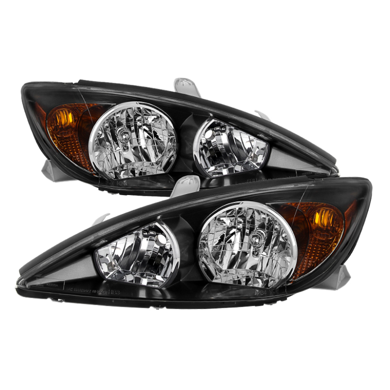 Toyota Camry Headlights - SPYDER - xTune OEM Style - Black - `02-`04 Toyota Camry Headlights - SPYDER - xTune OEM Style - Black - `02-`04