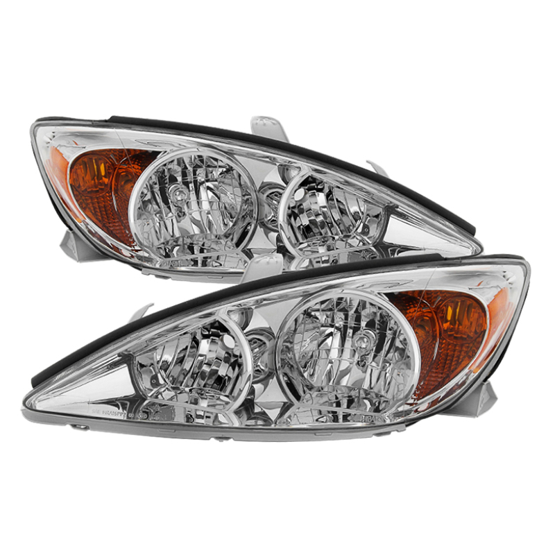 Toyota Camry Headlights - Front - SPYDER - xTune OEM Style - Chrome - `02-`04 Toyota Camry Headlights - Front - SPYDER - xTune OEM Style - Chrome - `02-`04