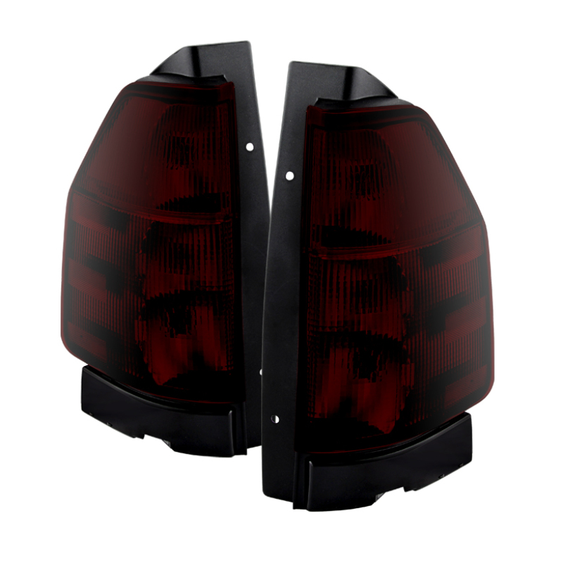 GMC Envoy Tail Lights - Rear - SPYDER - xTune OEM Style - Red Smoked - `02-`09 GMC Envoy Tail Lights - Rear - SPYDER - xTune OEM Style - Red Smoked - `02-`09