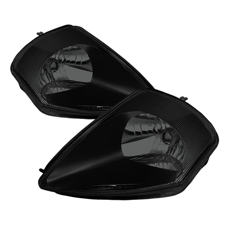 Mitsubishi Eclipse Headlights - SPYDER - OEM Style - Black Smoked - `00-`05 Mitsubishi Eclipse Headlights - SPYDER - OEM Style - Black Smoked - `00-`05