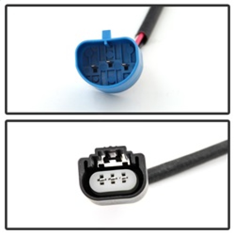 Ford F-350 Super Duty Headlights - Front - SPYDER - xTune - Black Smoked - `99-`04