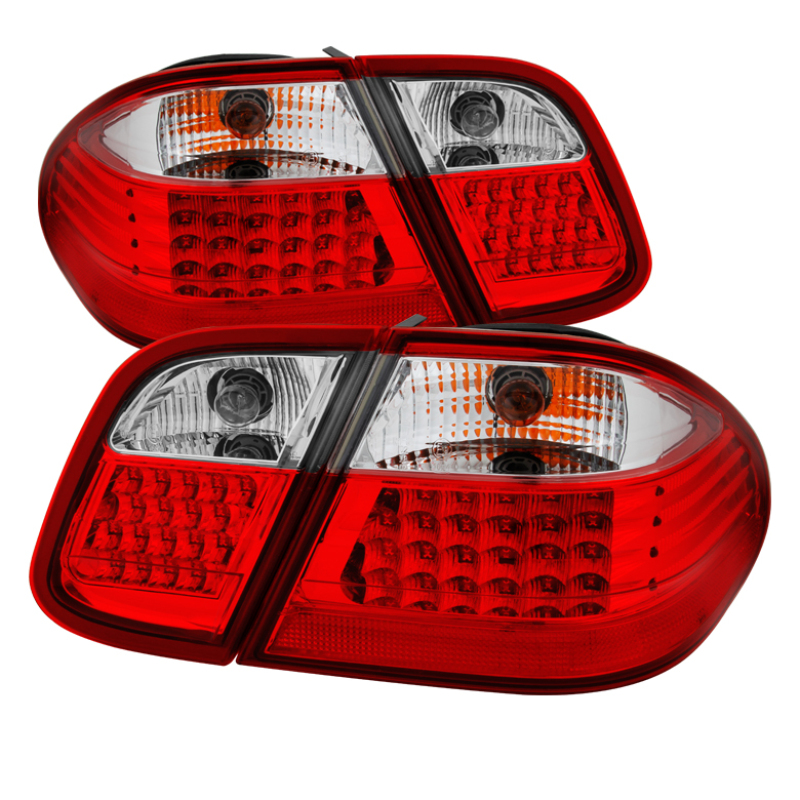 Mercedes-Benz CLK-Class Tail Lights - Rear - SPYDER - xTune LED - Red/Clear - `98-`02 Mercedes-Benz CLK-Class Tail Lights - Rear - SPYDER - xTune LED - Red/Clear - `98-`02