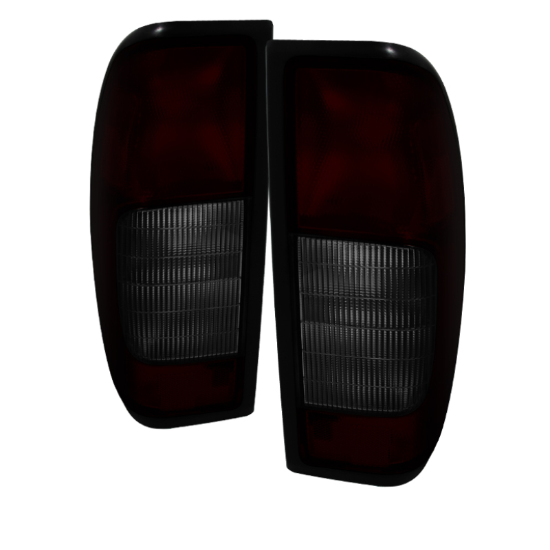 Nissan Frontier Tail Lights - Rear - SPYDER - xTune OEM Style - Red Smoked - `00-`04 Nissan Frontier Tail Lights - Rear - SPYDER - xTune OEM Style - Red Smoked - `00-`04